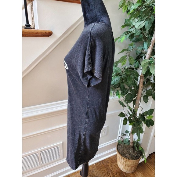 Forever 21 Women Solid Black Cotton One Shoulder Off Pullover Blouse Size Small - Picture 6 of 10